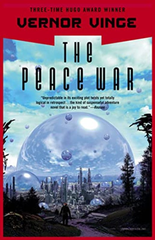 Book cover for "The Peace War" by Vernor Vinge