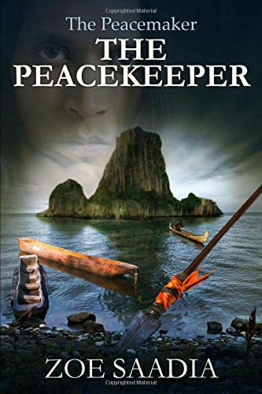 Book cover for "The Peacekeeper" by Zoe Saadia