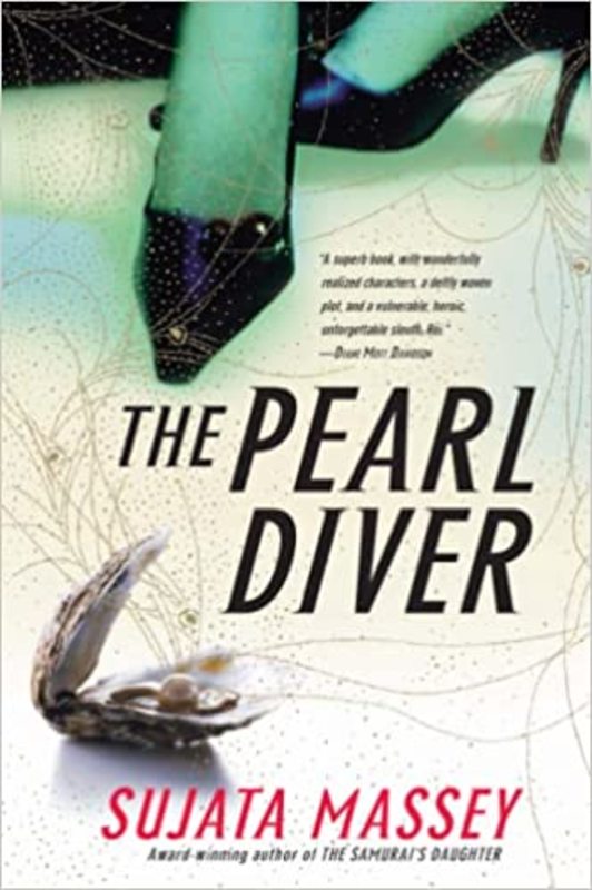 Book cover for "The Pearl Diver" by Sujata Massey