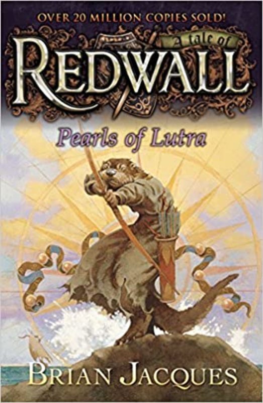 Book cover for "The Pearls of Lutra" by Brian Jacques