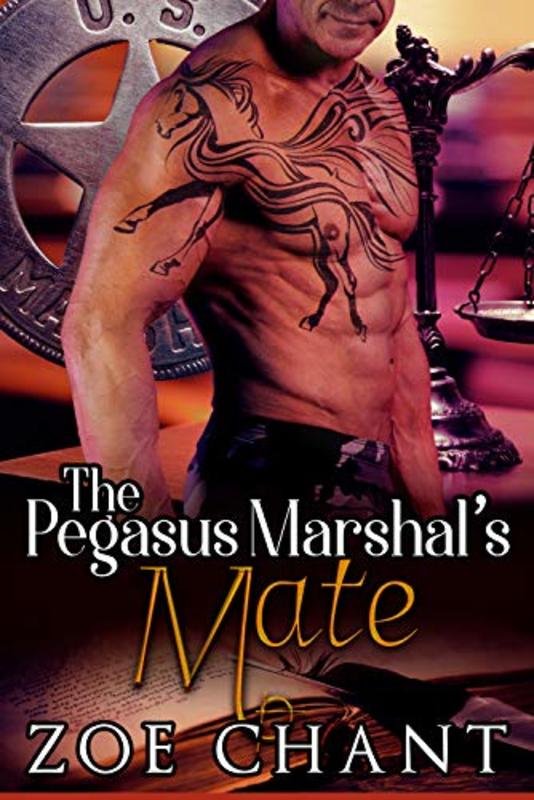 Book cover for "The Pegasus Marshal's Mate" by Zoe Chant