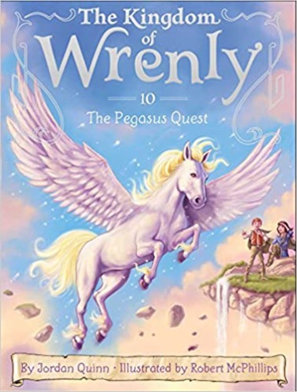 Book cover for "The Pegasus Quest" by Jordan Quinn