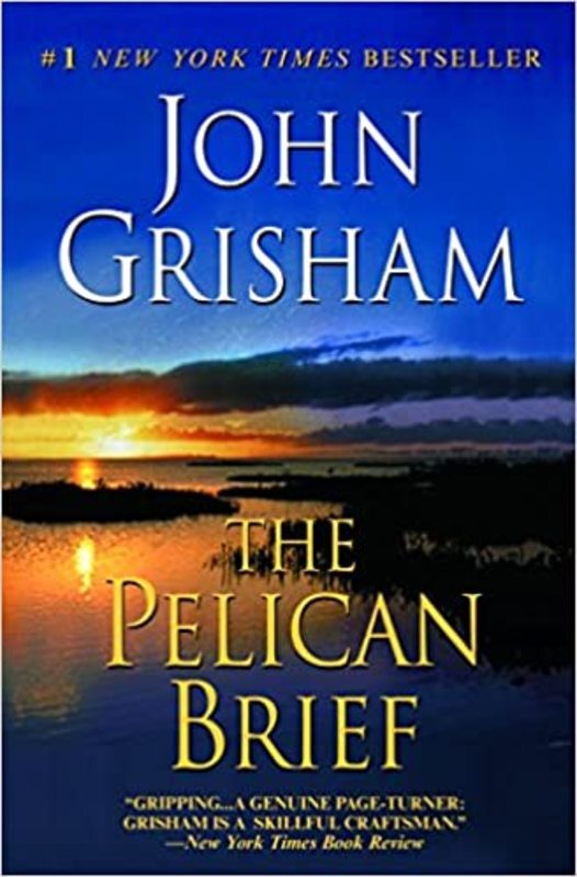 Book cover for "The Pelican Brief"