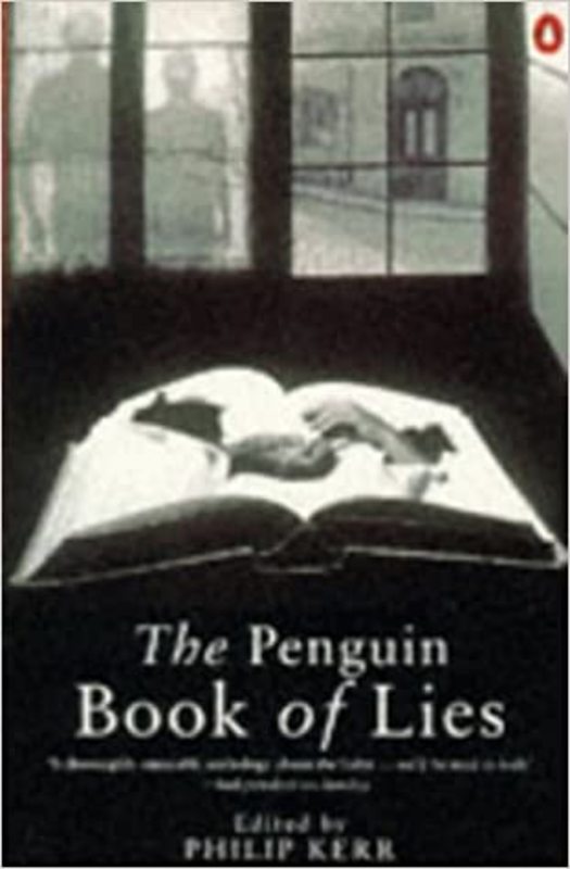 Book cover for "The Penguin Book of Lies" by Philip Kerr