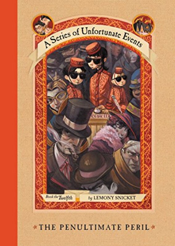 Book cover for "The Penultimate Peril" by Daniel Handler
