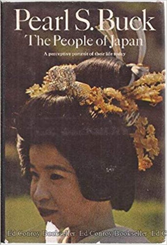 Book cover for "The People of Japan" by Pearl S Buck