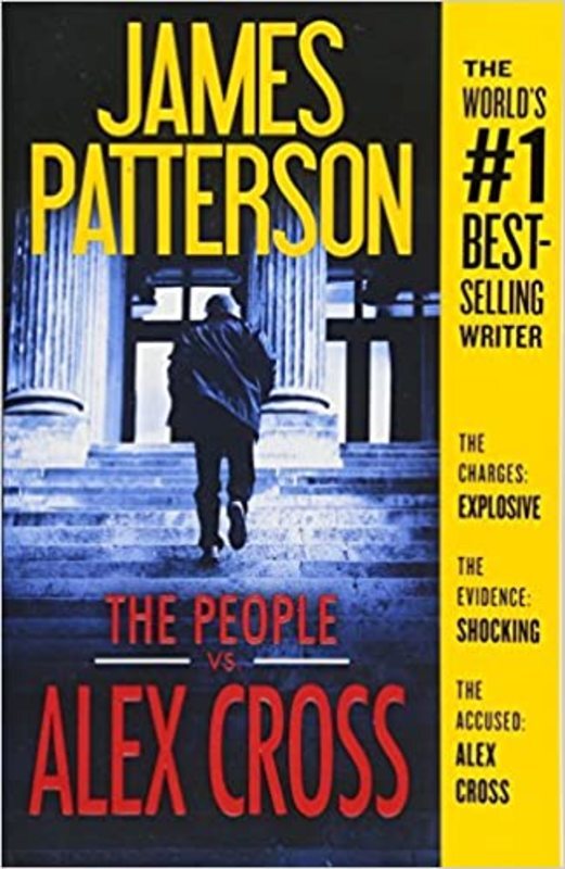 Book cover for "The People vs. Alex Cross" by James Patterson