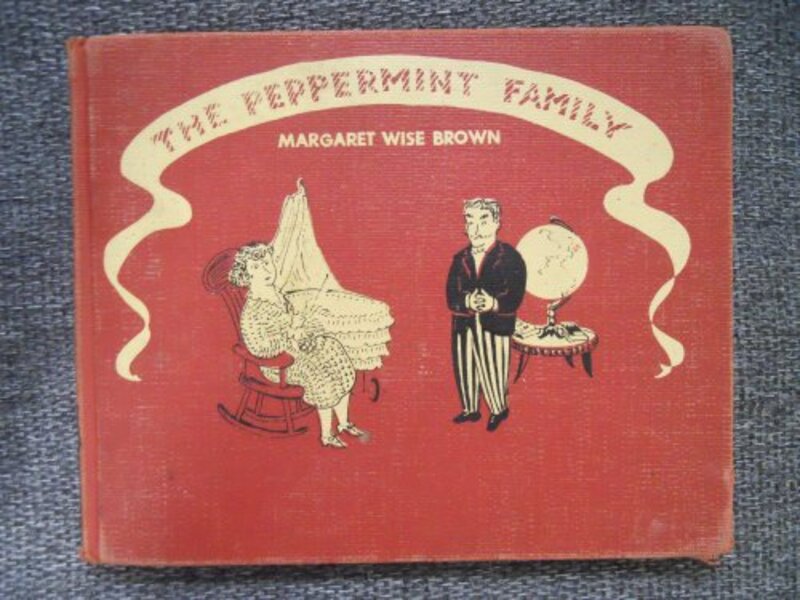 Book cover for "The Peppermint Family" by Margaret Wise Brown