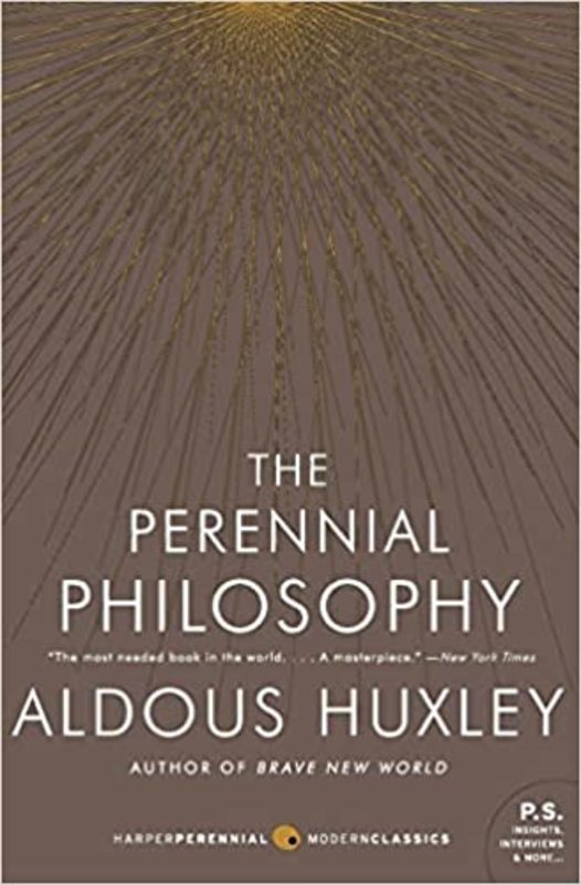 Book cover for "The Perennial Philosophy" by Aldous Huxley