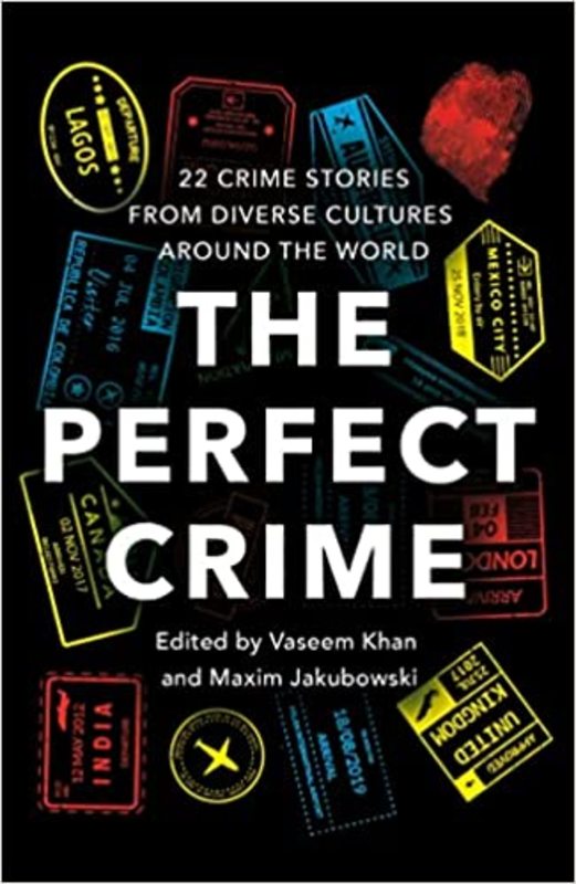 Book cover for "The Perfect Crime" by Vaseem Khan