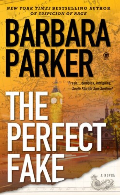 Book cover for "The Perfect Fake" by Barbara Parker