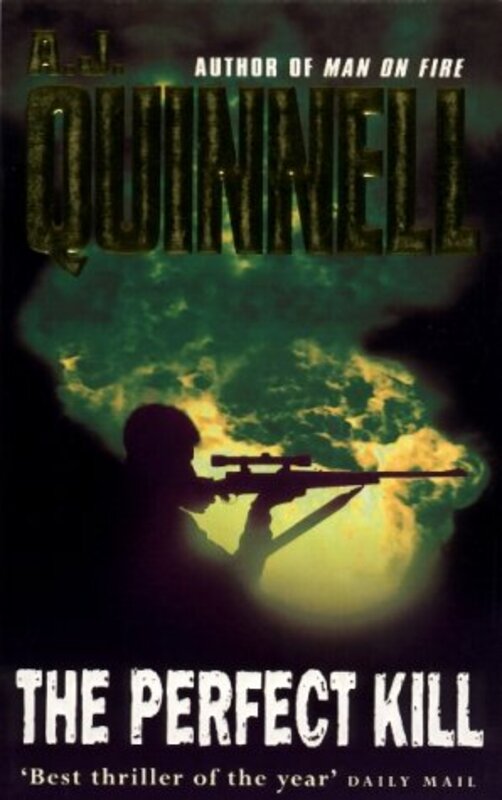 Book cover for "The Perfect Kill" by AJ Quinnell