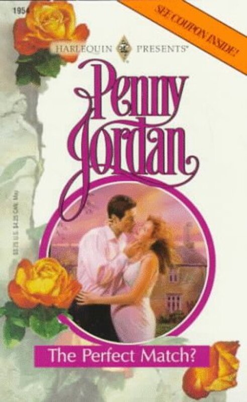 Book cover for "The Perfect Match?" by Penny Jordan