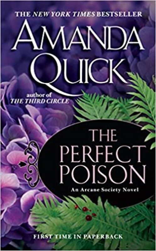 Book cover for "The Perfect Poison" by Amanda Quick