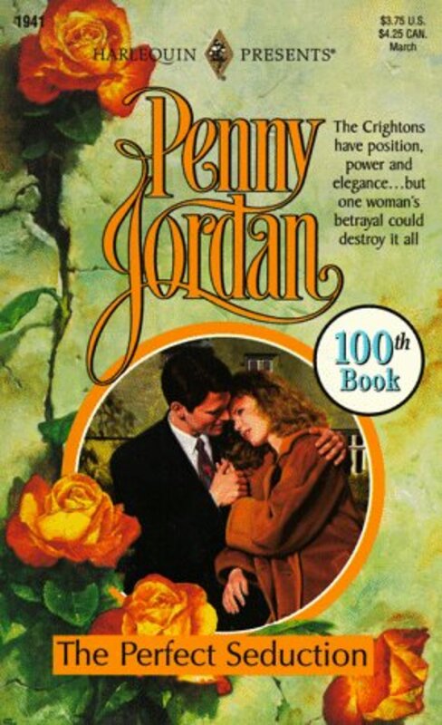 Book cover for "The Perfect Seduction" by Penny Jordan