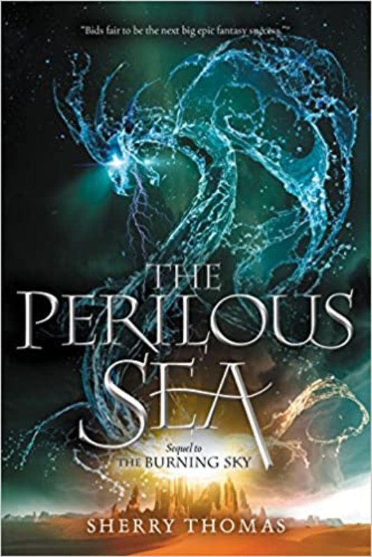 Book cover for "The Perilous Sea" by Sherry Thomas