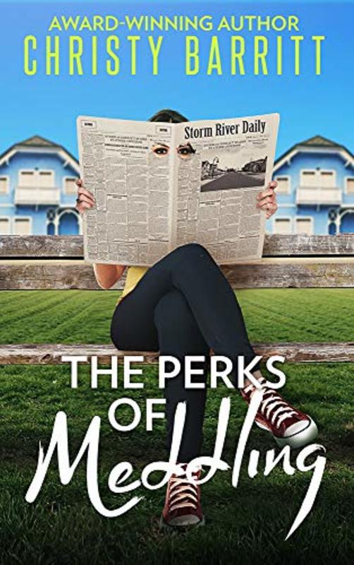 Book cover for "The Perks of Meddling" by Christy Barritt