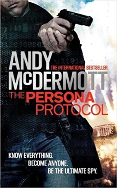 Book cover for "The Persona Protocol" by Andy McDermott