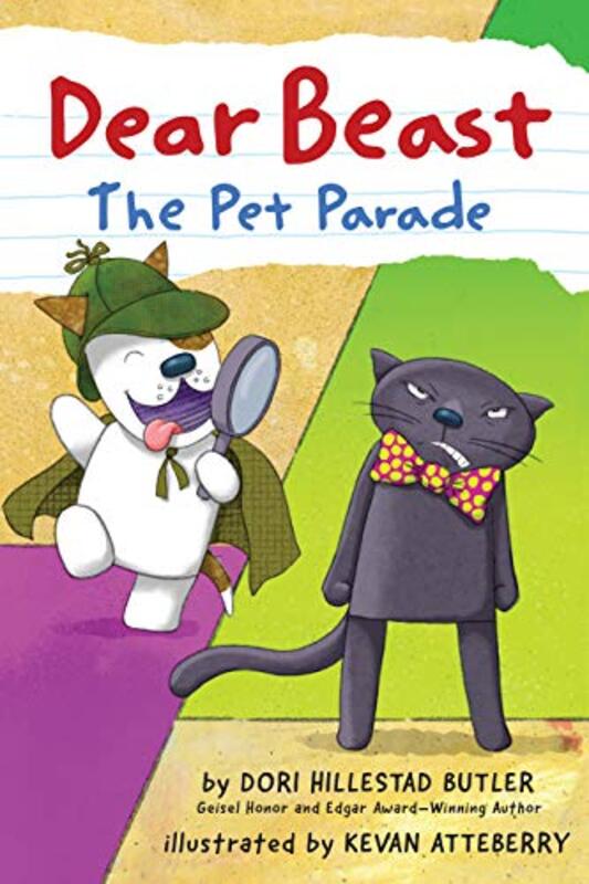 Book cover for "The Pet Parade" by Dori Hillestad Butler