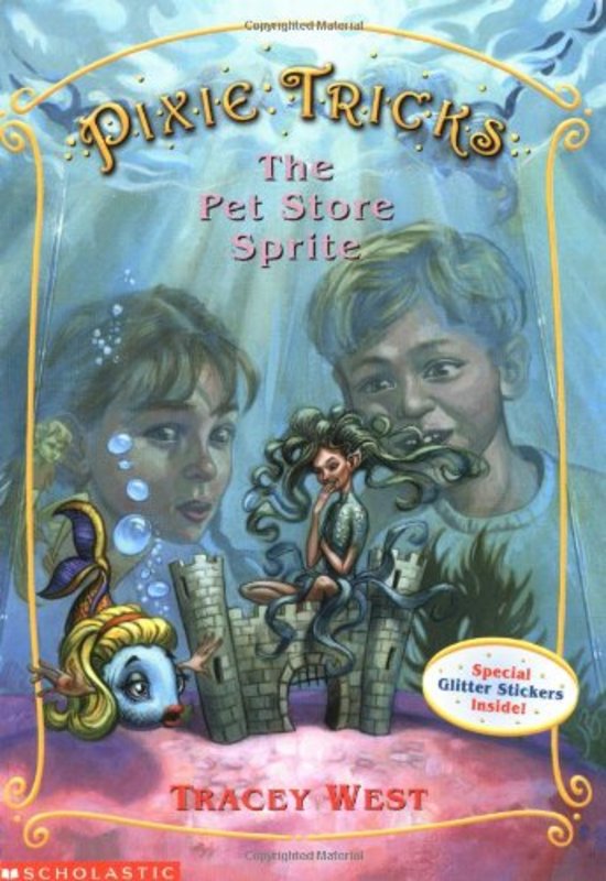 Book cover for "The Pet Store Sprite" by Tracey West