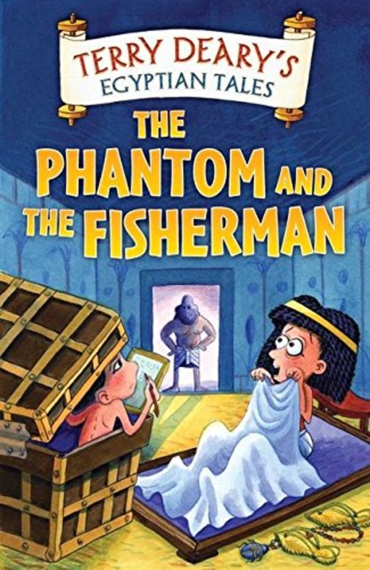 Book cover for "The Phantom And The Fisherman" by Terry Deary