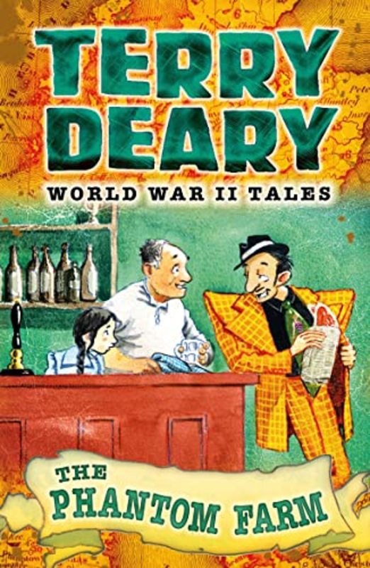 Book cover for "The Phantom Farm" by Terry Deary