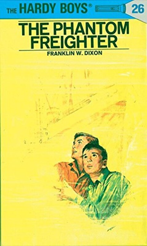 Book cover for "The Phantom Freighter" by Franklin W Dixon