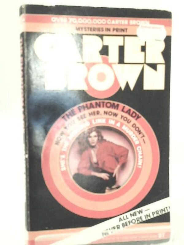 Book cover for "The Phantom Lady" by Carter Brown