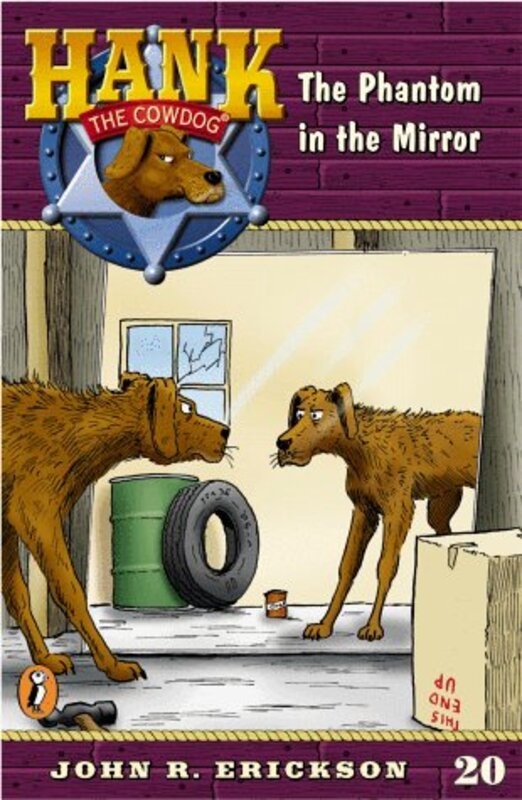 Book cover for "The Phantom in the Mirror" by John R Erickson