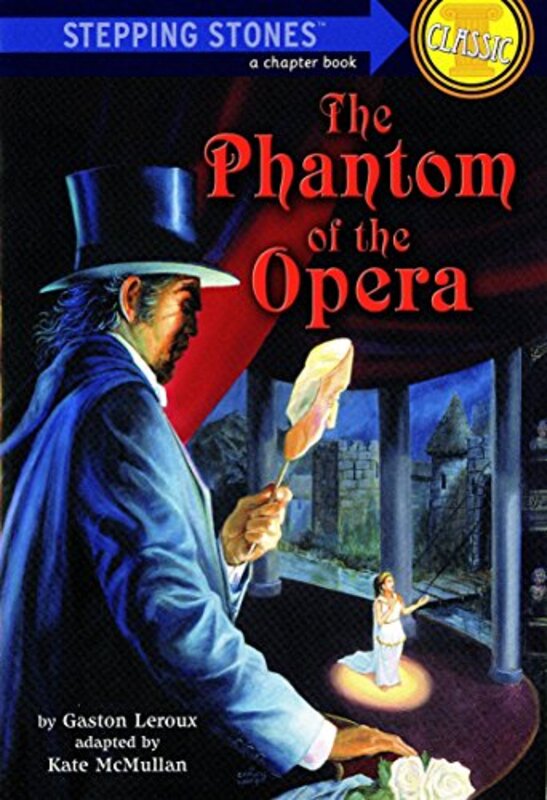 Book cover for "The Phantom of the Opera" by Kate McMullan