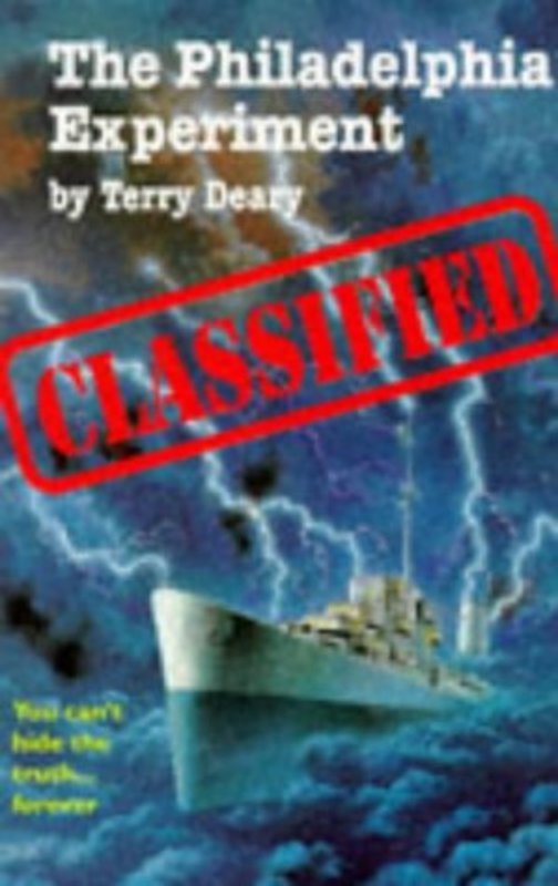 Book cover for "The Philadelphia Experiment" by Terry Deary
