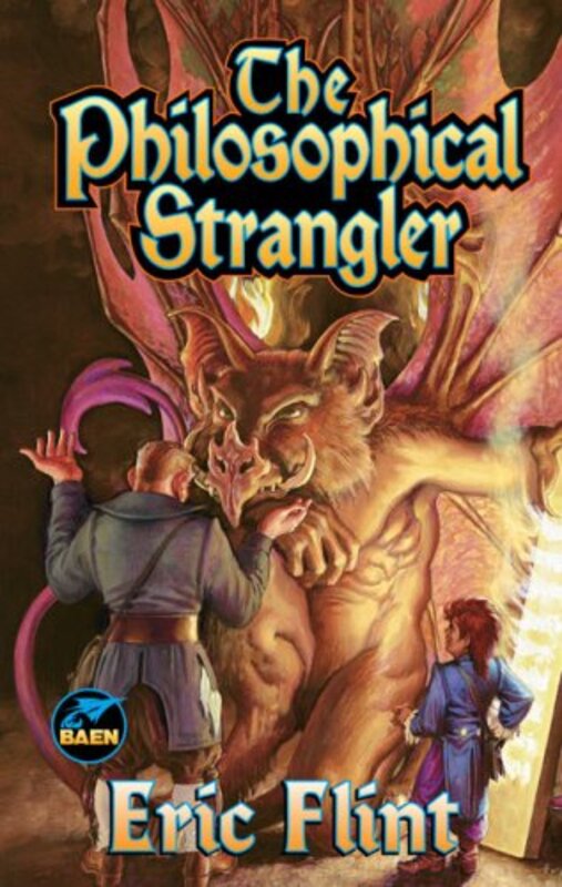 Book cover for "The Philosophical Strangler" by Eric Flint