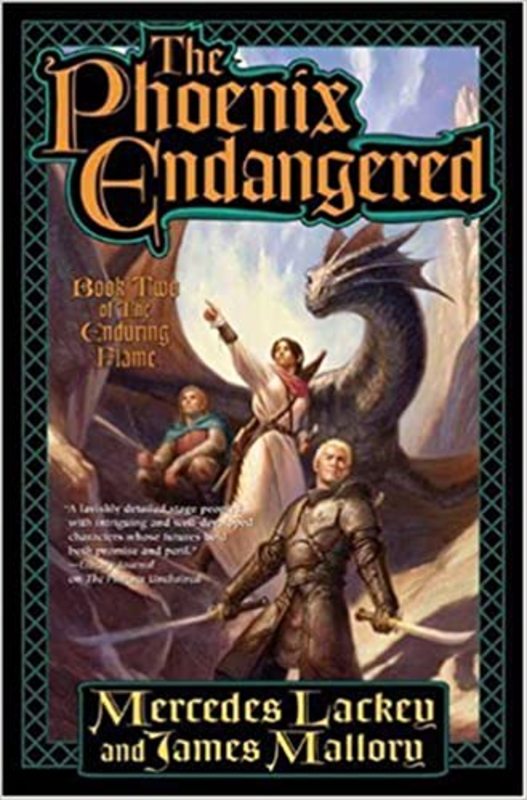 Book cover for "The Phoenix Endangered" by Mercedes Lackey