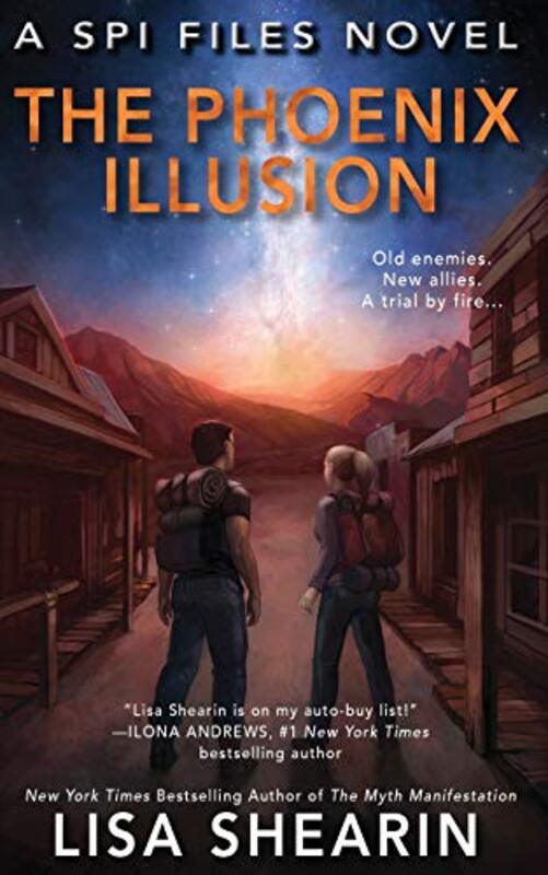 Book cover for "The Phoenix Illusion" by Lisa Shearin