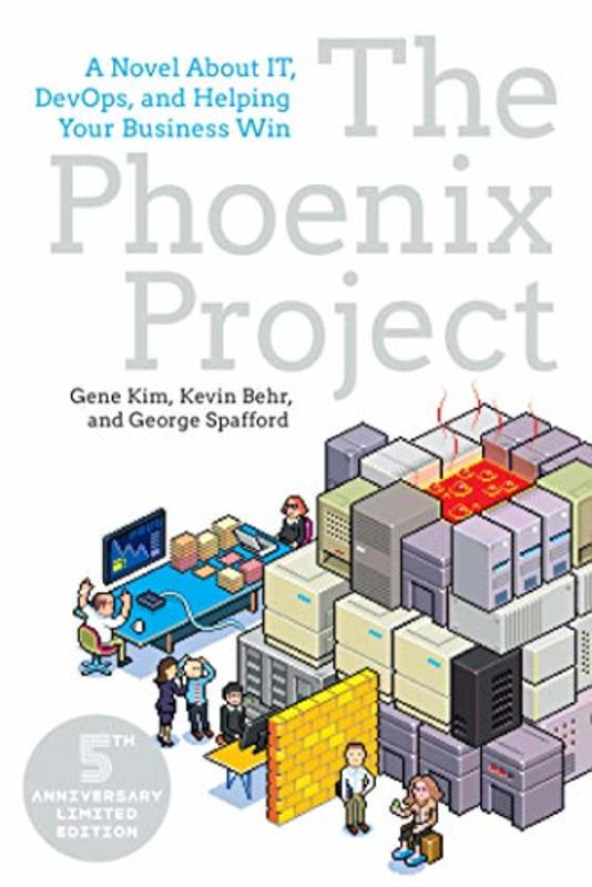 Book cover for "The Phoenix Project" by Gene Kim