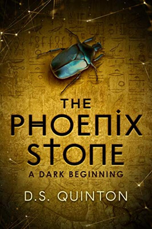 Book cover for "The Phoenix Stone" by DS Quinton