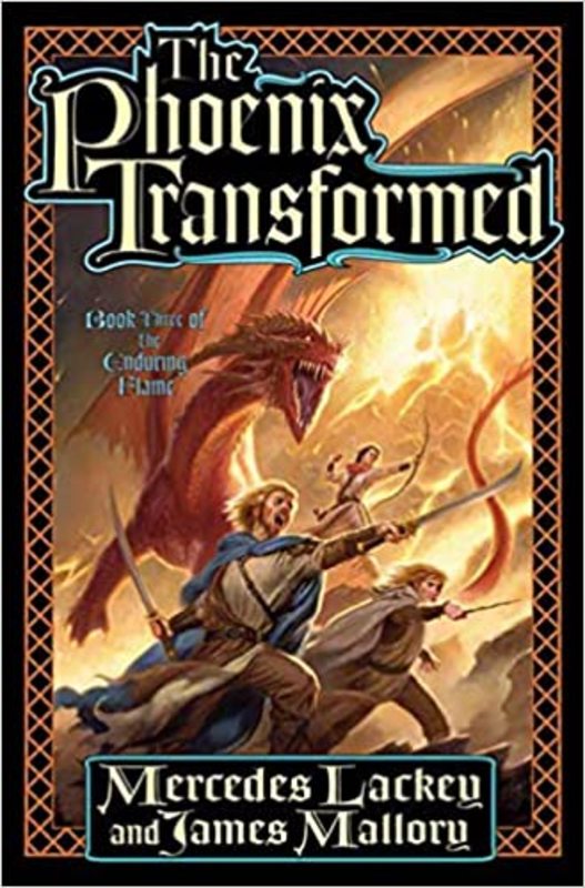 Book cover for "The Phoenix Transformed" by Mercedes Lackey