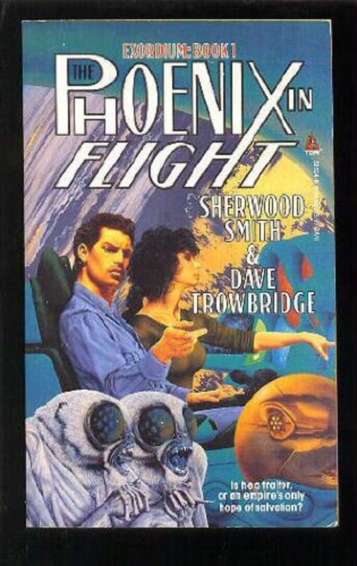 Book cover for "The Phoenix in Flight" by Sherwood Smith