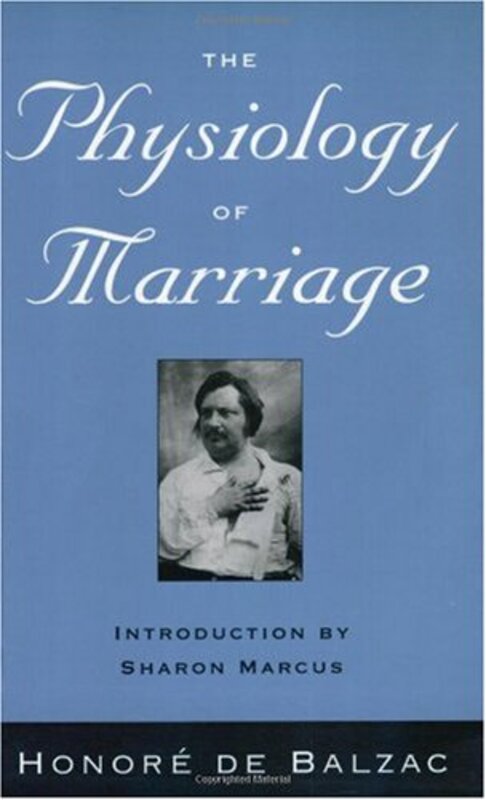 Book cover for "The Physiology of Marriage" by Honore de Balzac