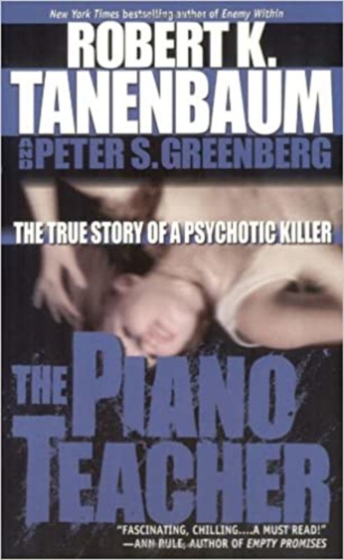 Book cover for "The Piano Teacher" by Robert K. Tanenbaum
