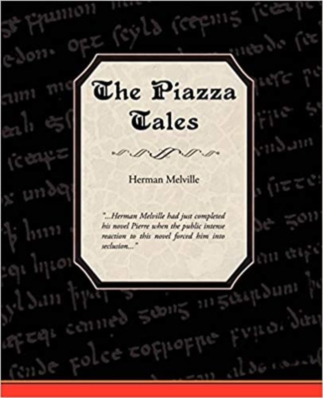 Book cover for "The Piazza Tales" by Herman Melville