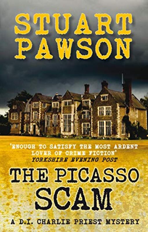 Book cover for "The Picasso Scam" by Stuart Pawson