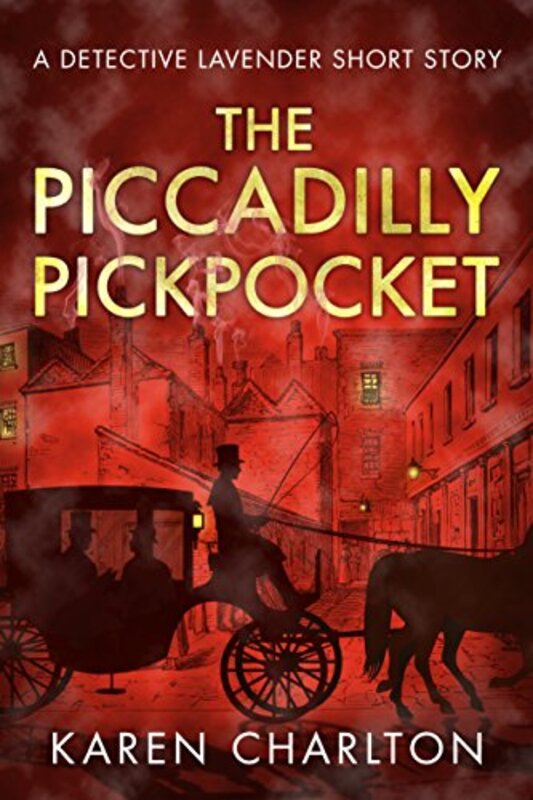 Book cover for "The Piccadilly Pickpocket" by Karen Charlton