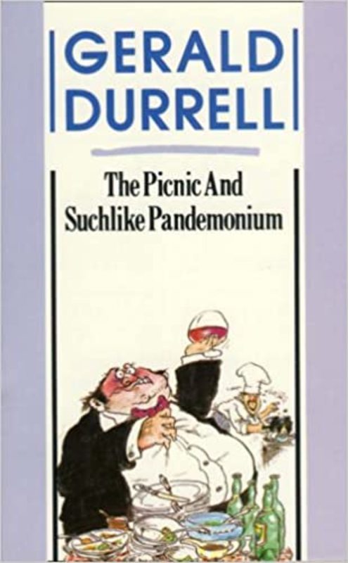 Book cover for "The Picnic and Suchlike Pandemonium" by Gerald Durrell