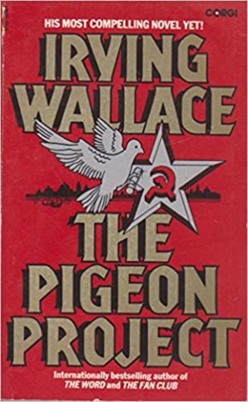Book cover for "The Pigeon Project" by Irving Wallace