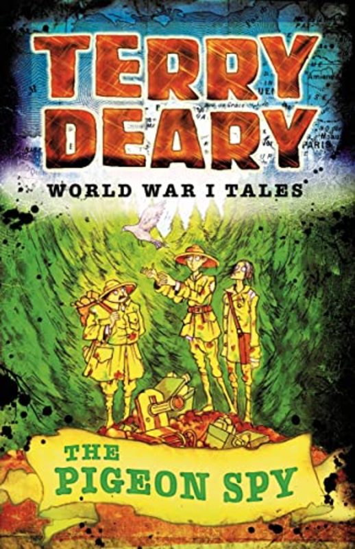 Book cover for "The Pigeon Spy" by Terry Deary
