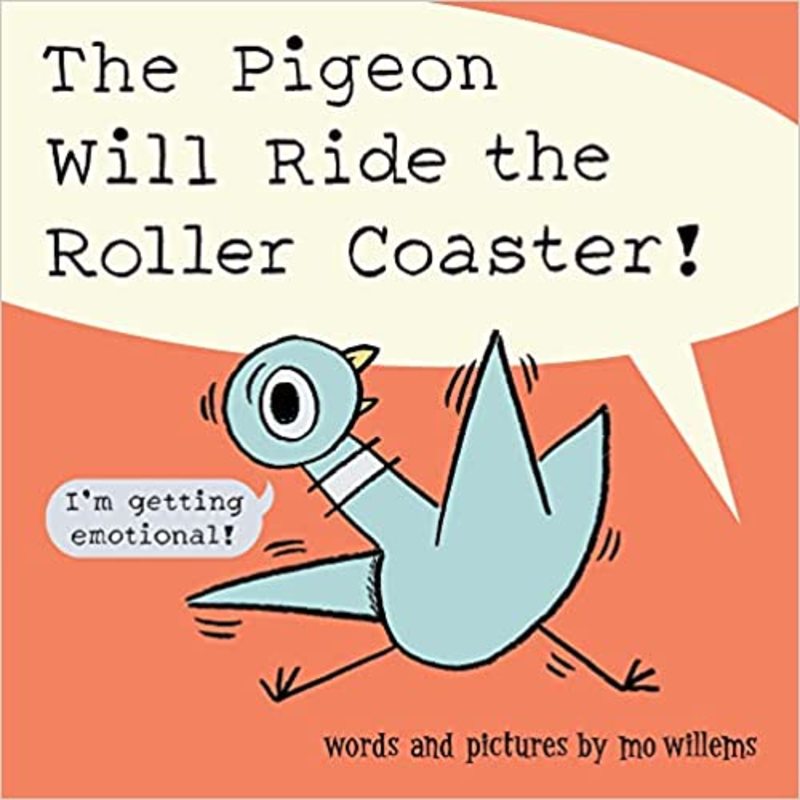 Book cover for "The Pigeon Will Ride the Roller Coaster" by Mo Willems