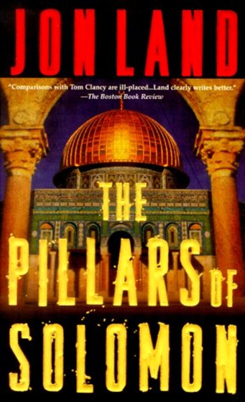 Book cover for "The Pillars of Solomon" by Jon Land