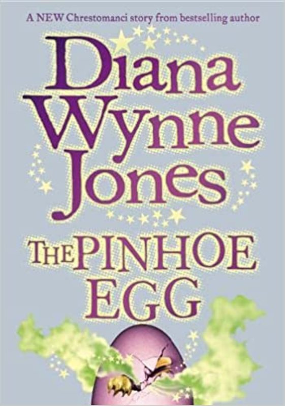 Book cover for "The Pinhoe Egg" by Diana Wynne Jones