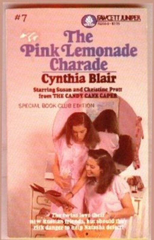 Book cover for "The Pink Lemonade Charade" by Cynthia Blair